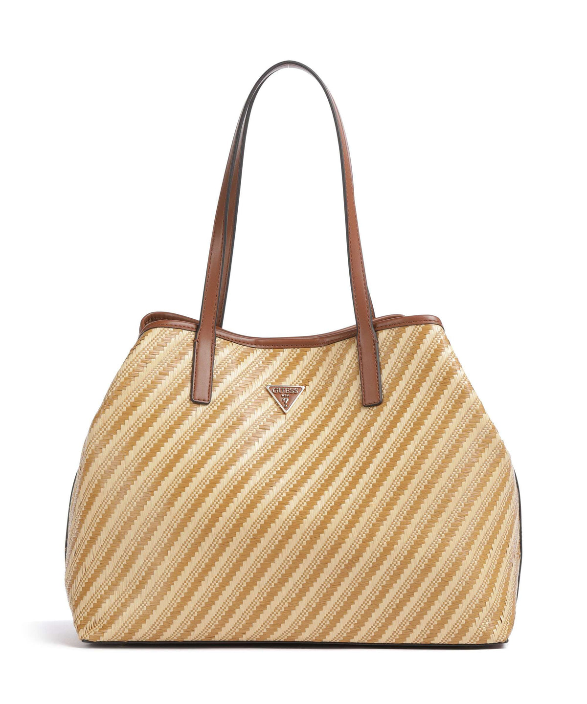 Guess Vikky Large Tote bag natural/cognac