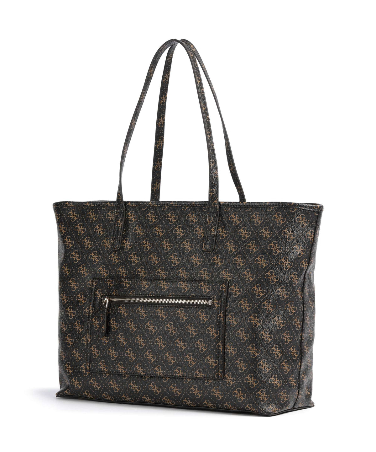 Guess Power Play Tote bag brown logo