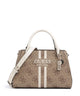 Guess Noelle 4G Logo Bolso de mano latte logo