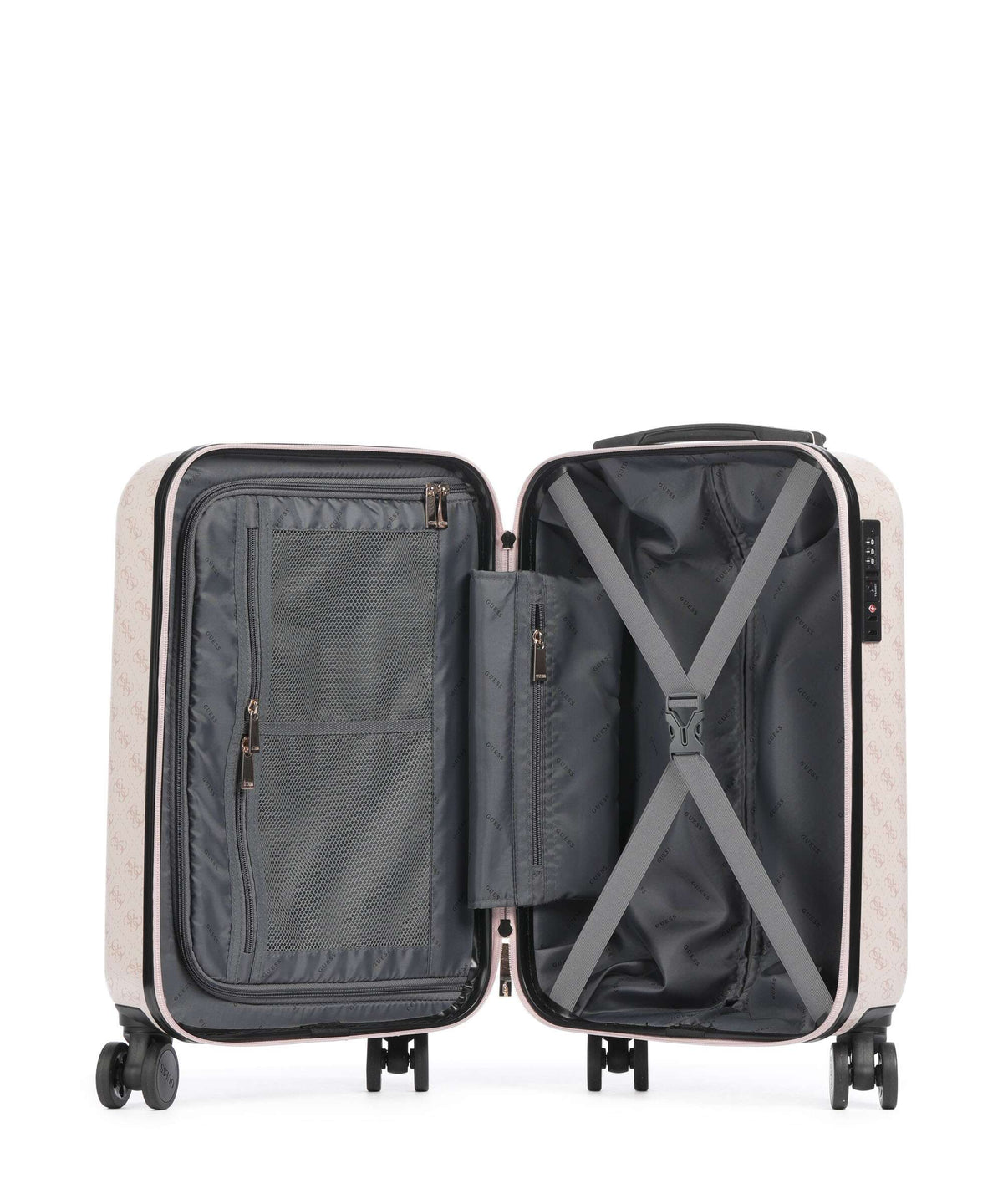 Guess Jesco Spinner (4 wheels) rose water logo