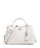 Guess Phoebe Peony Debossed Bolso de mano offwhite logo