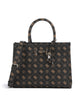 Guess Silia Bolso de mano espresso logo