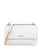 Michael Kors Claire Large Bolso de hombro optic white