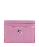 Coach Essential Pillow Tarjetero fuchsia