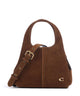 Coach Lana Suede 23 Bolso de mano warm brown