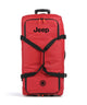 Jeep JS005A 82 Bolso de viaje con ruedas chili pepper red