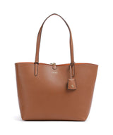 Lauren Ralph Lauren Medium Bolsa shopping tan/orange
