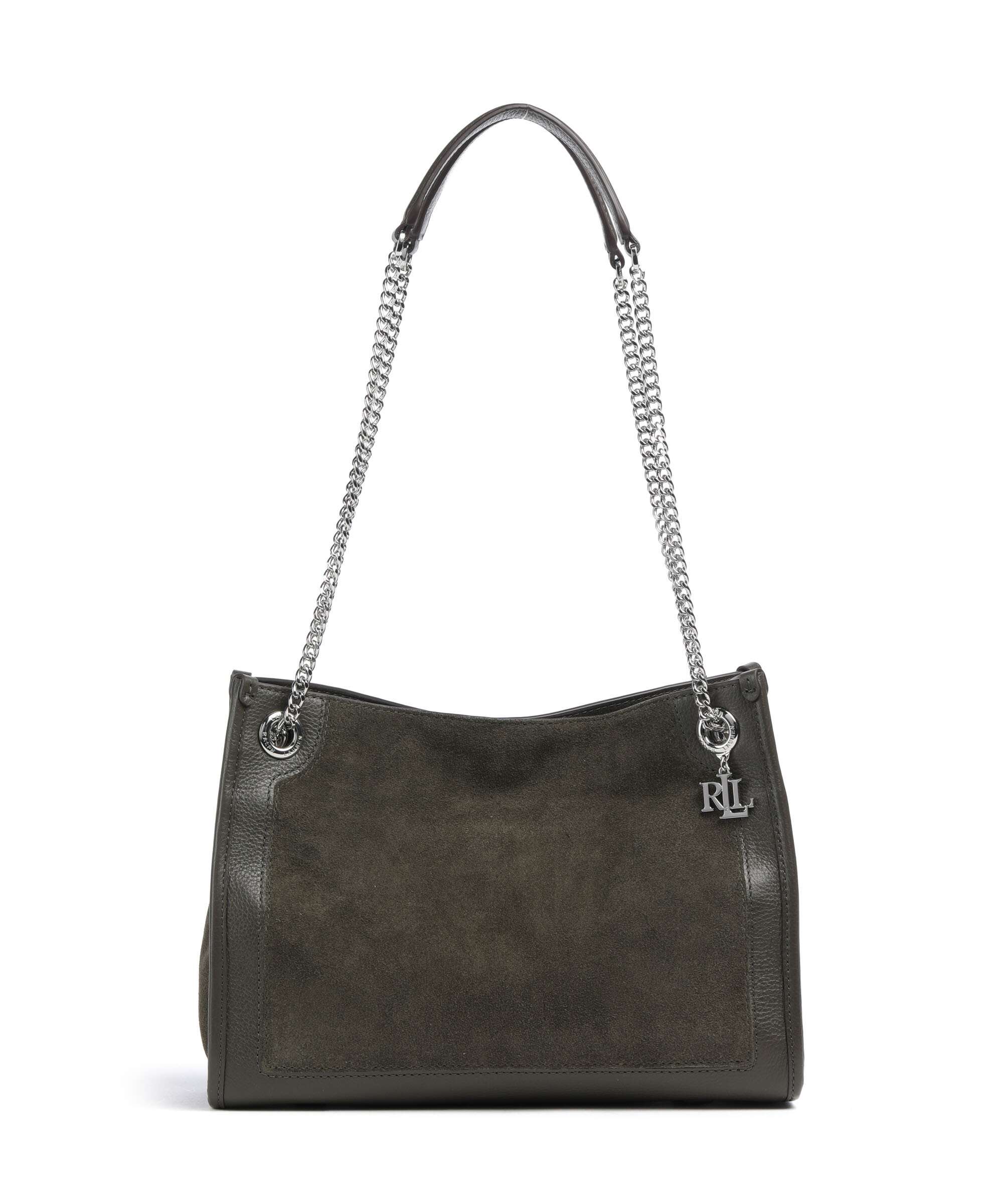 Lauren Ralph Lauren Bradley Medium Tote bag dark olive