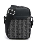 Lacoste The Blend Bandolera monogram noir/gris