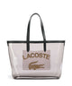 Lacoste Anna Tote bag transparent noir ermine