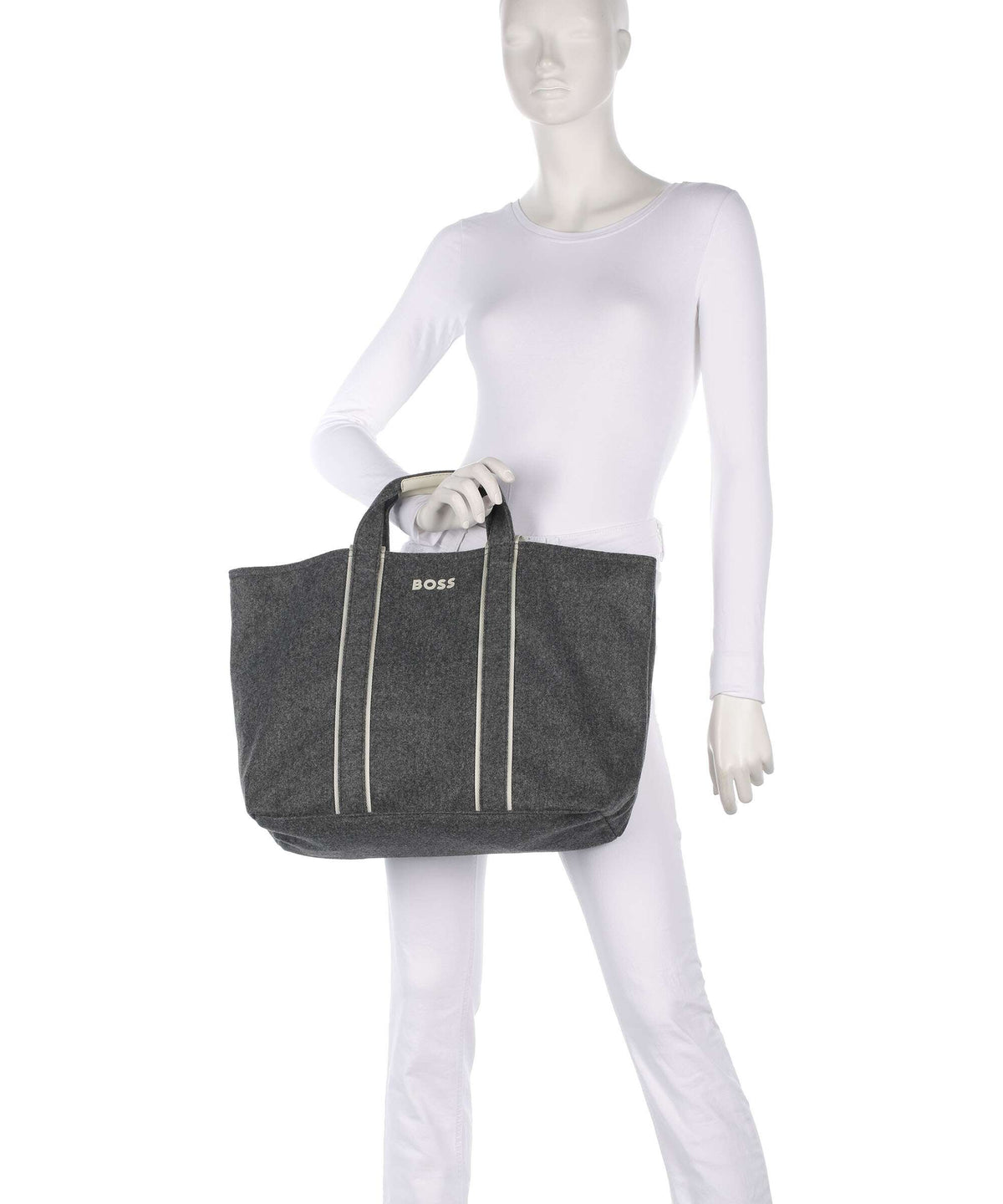 BOSS Palmah Tote bag dark grey