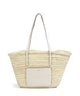 Abro Dalia Gemma Bolsa shopping beige