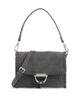 Abro Suede Temi Stitch Shoulder bag grey