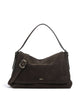 Abro Suede Carina Bolso de hobo dark brown