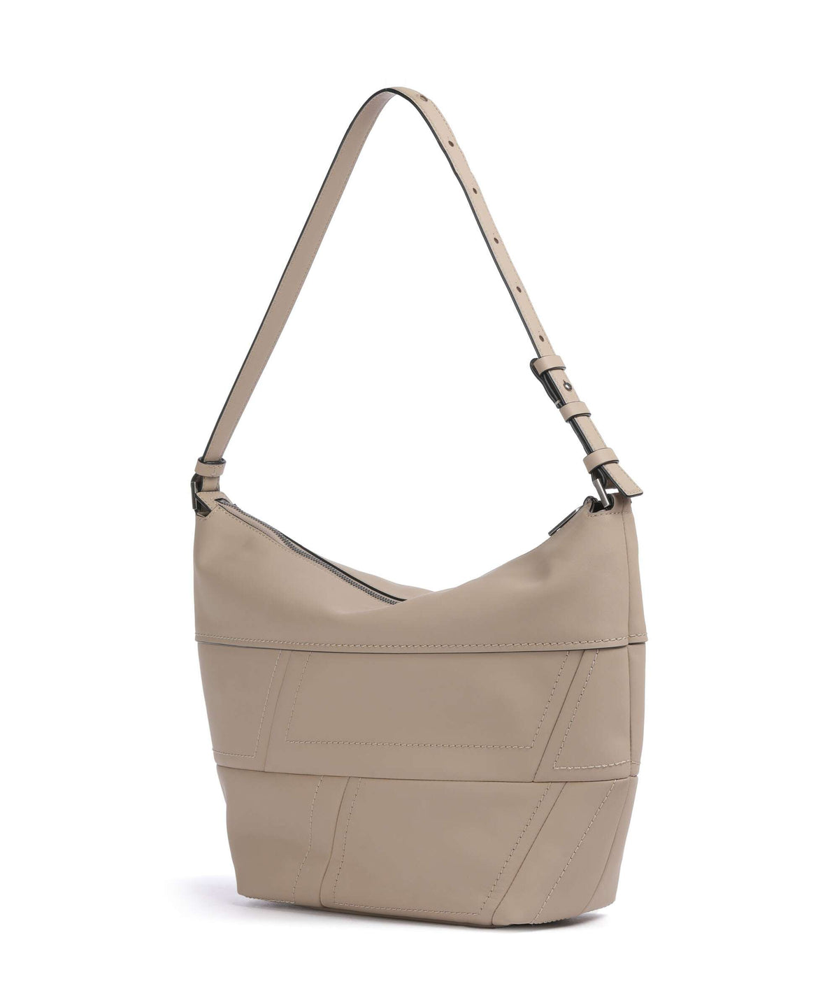 Liebeskind Edda Calf Optic M Hobo bag stone