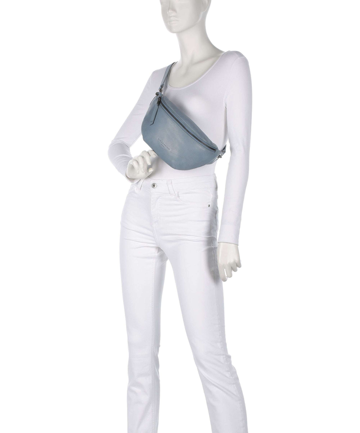 Liebeskind Tavia Sheep Natural Fanny pack blue heaven