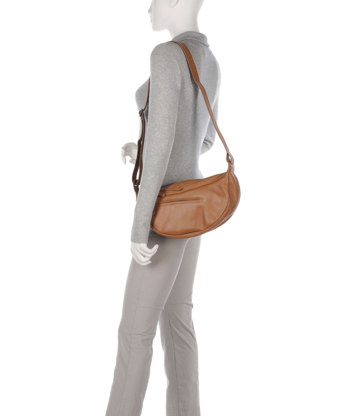 Aunts & Uncles Jamie's Orchard Crocus Shoulder bag cognac