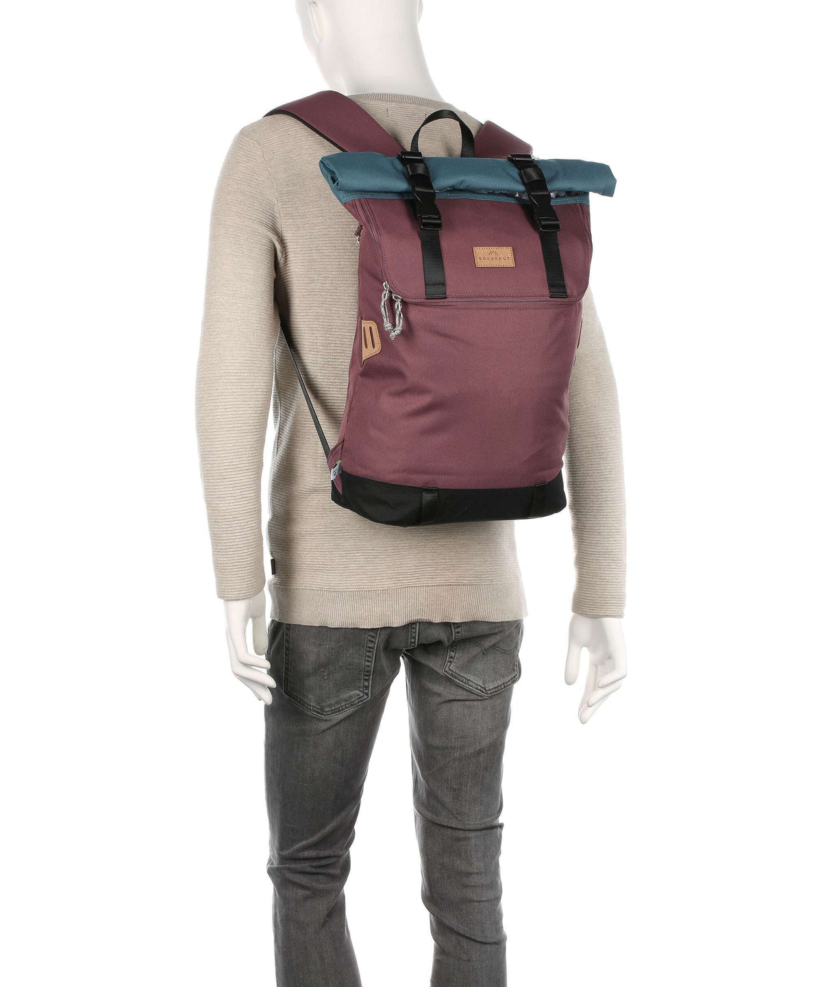 Doughnut Reborn Christopher Rolltop backpack camel