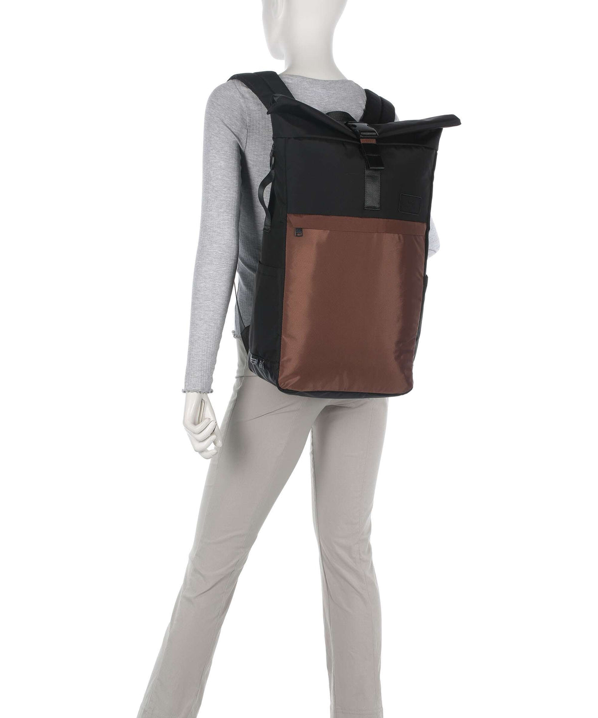 Doughnut Go Wild Jetpack Rolltop backpack black/navy