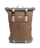 Doughnut Christopher Mochila roll-top khaki/grey