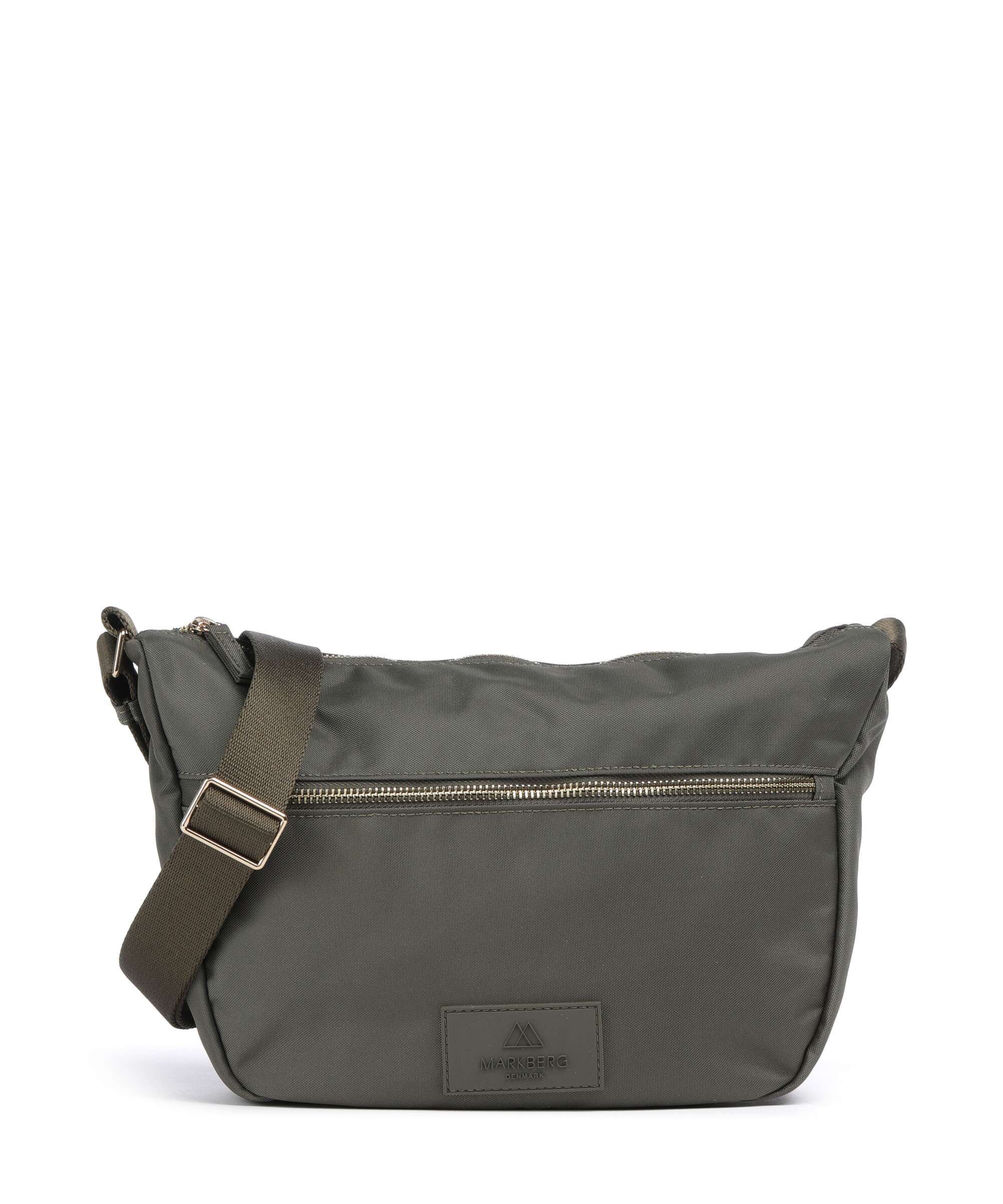 Markberg Mono Crossbody bag dark olive/gold