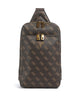 Guess Milano Mochila sling brown/ochre