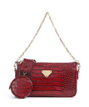 Maison Mollerus Croco Zell Bolso de hombro antique rot
