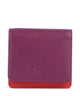 DuDu Bags Flores RFID Monedero fuchsia