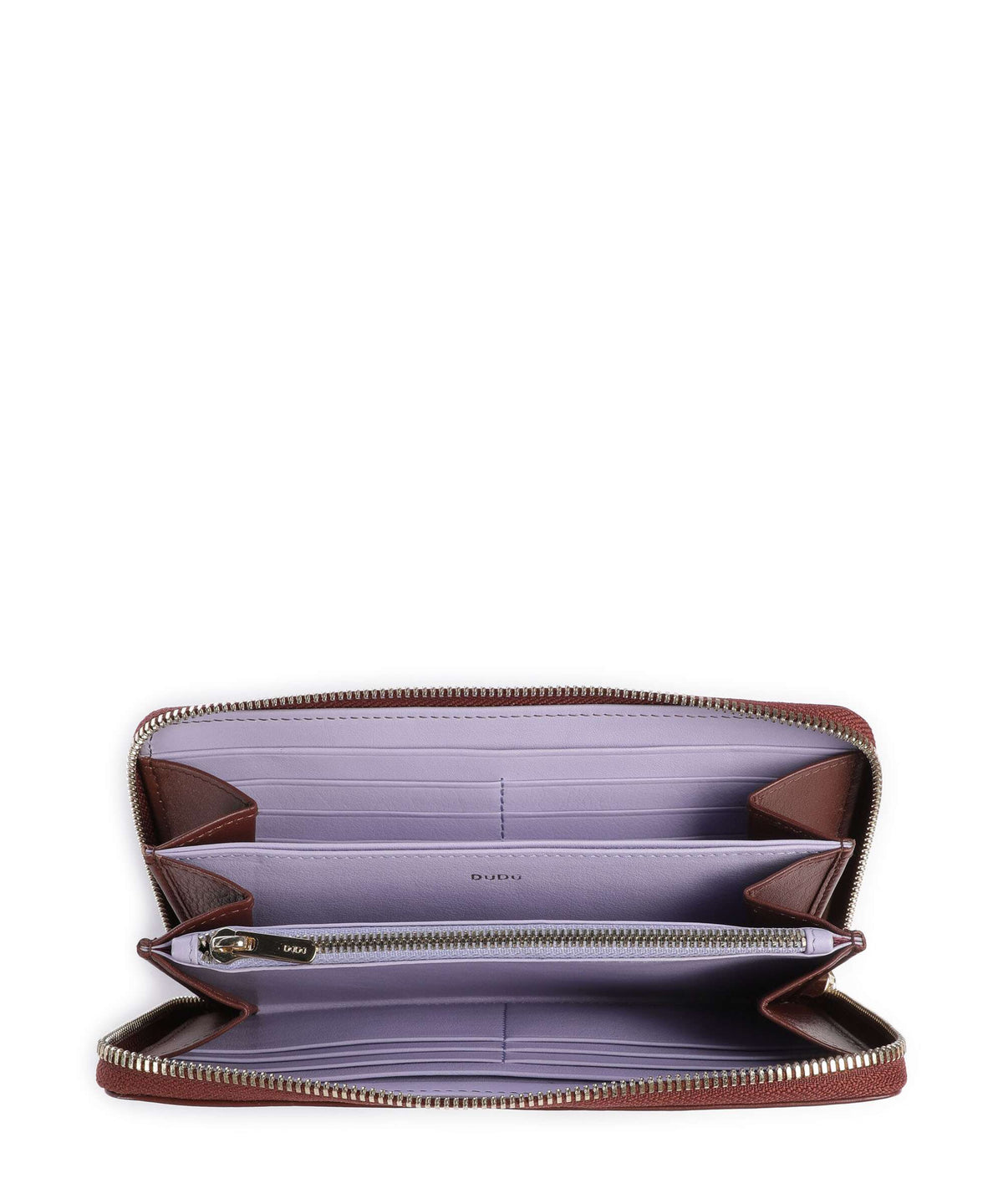 DuDu Bags Up! RFID Wallet chocolate/lilac