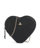 Vivienne Westwood Saffiano Heart Crossbody bag black