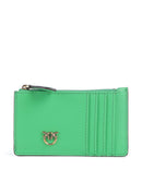 Pinko Airone Tarjetero verde isola/antique gold
