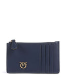 Pinko Airone Tarjetero blu indaco ombroso/antique gold