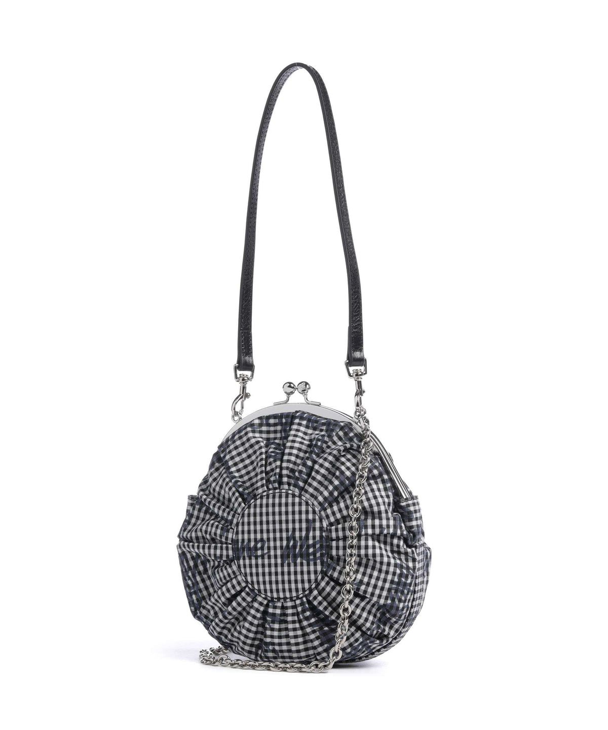 Vivienne Westwood Rosie Frame Print Classic Crossbody bag gingham/black