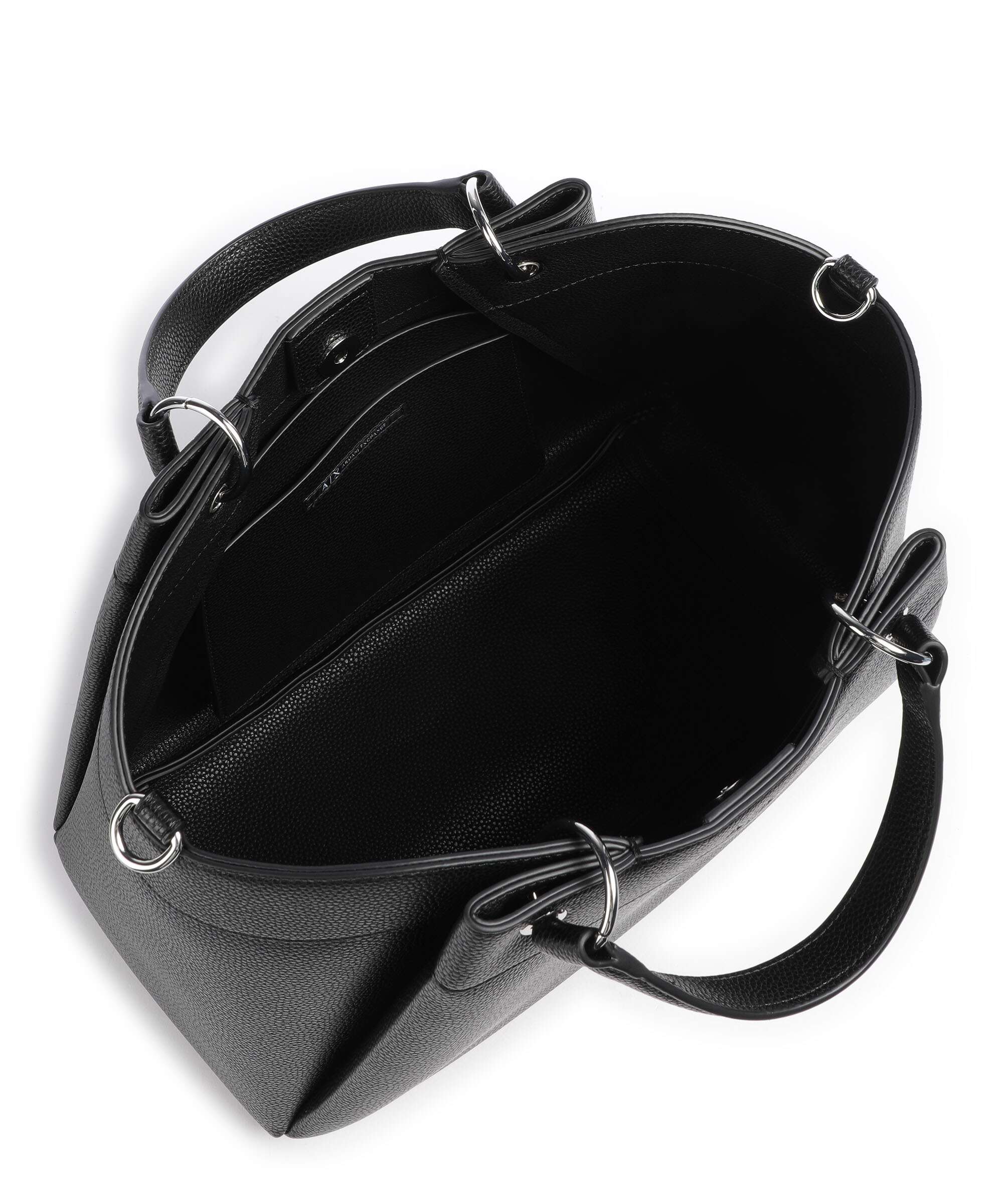 Armani Exchange Wave L Handbag nero