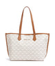 Valentino Bags Lady Re Bolsa shopping bianco/cuoio