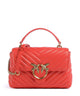Pinko Love Lady Puff Mini Bolso de mano rosso mandarino/antique gold