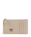 Pinko Airone Tarjetero beige/grigio fumo/antique gold