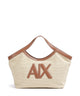 Armani Exchange Sandy Bolsa shopping natural/whiskey