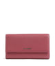 Coccinelle Metallic Soft Wallet rosewood