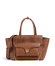 Coccinelle Beat Double Bolso de mano cognac