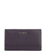 Coccinelle Metallic Soft Monedero prune