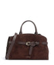 Coccinelle Sabine Suede Handbag brunette