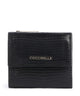 Coccinelle Metallic Lizard RFID Monedero noir