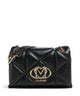 Love Moschino Embossed Q Bolso de hombro black