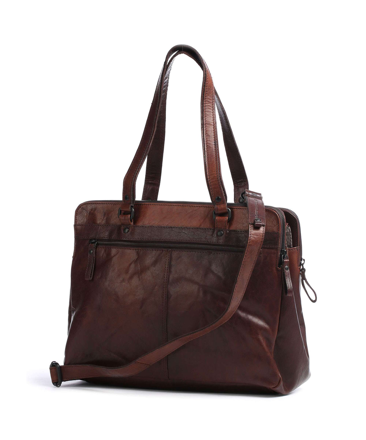 Spikes & Sparrow Bronco Tote bag dark brown