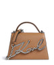 Karl Lagerfeld K/Signature 2.0 Bolso de mano caramel