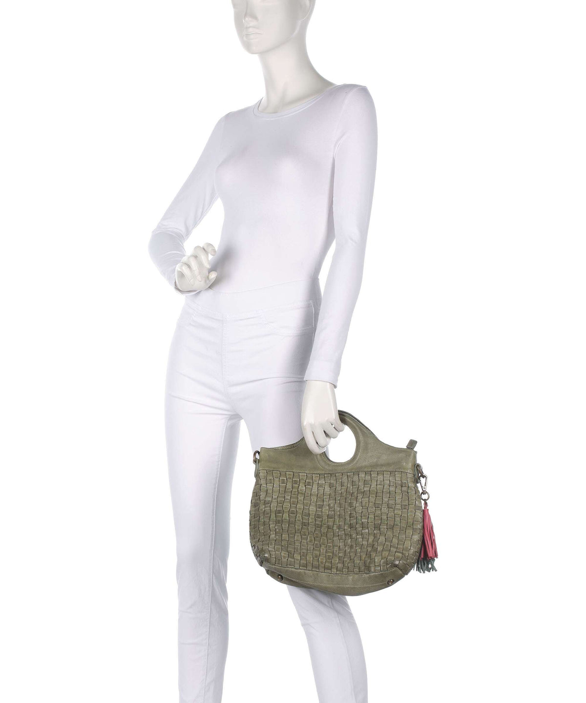 Taschendieb Wien Venusweg 1 Handbag green leaf