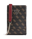 Guess Noelle Phone bag brown
