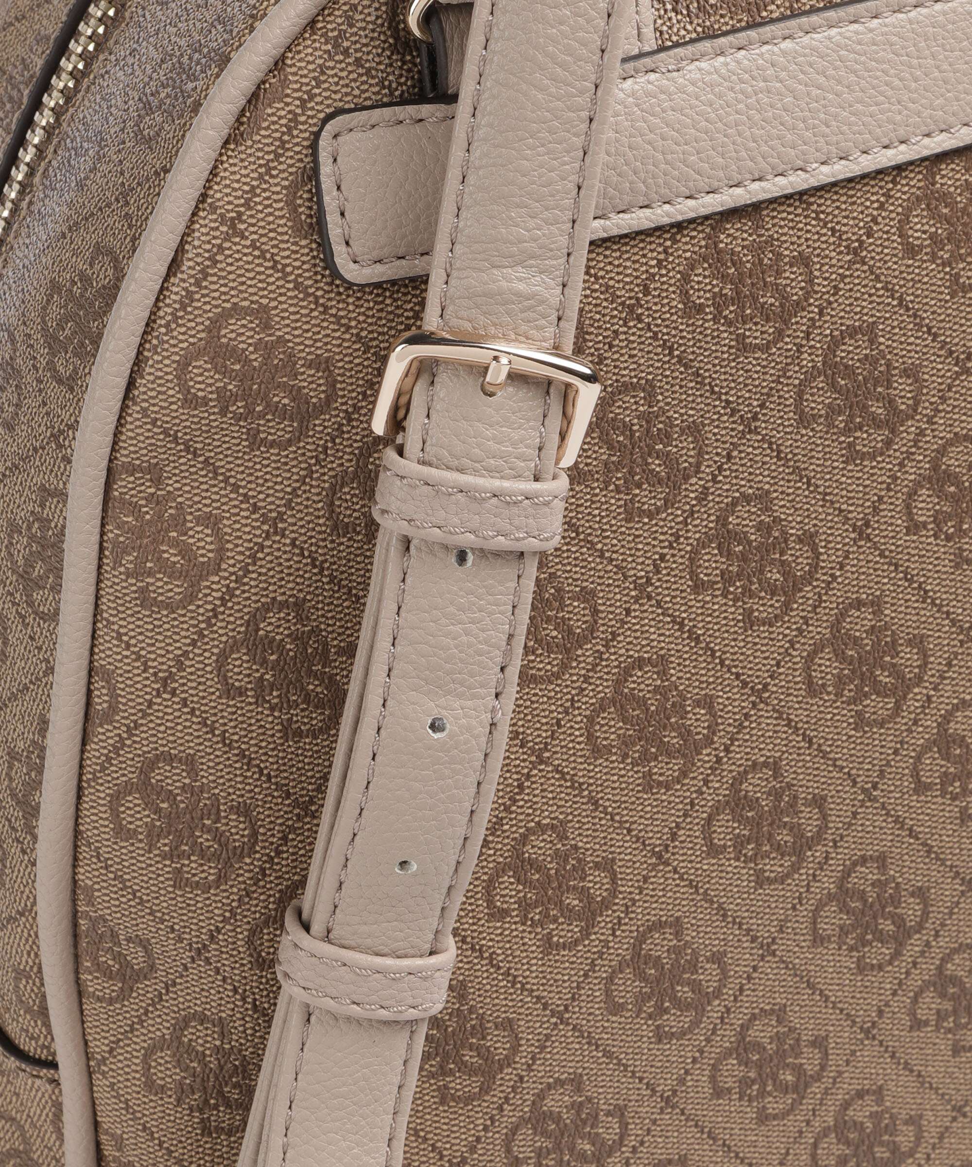 Guess Manhattan Backpack latte logo