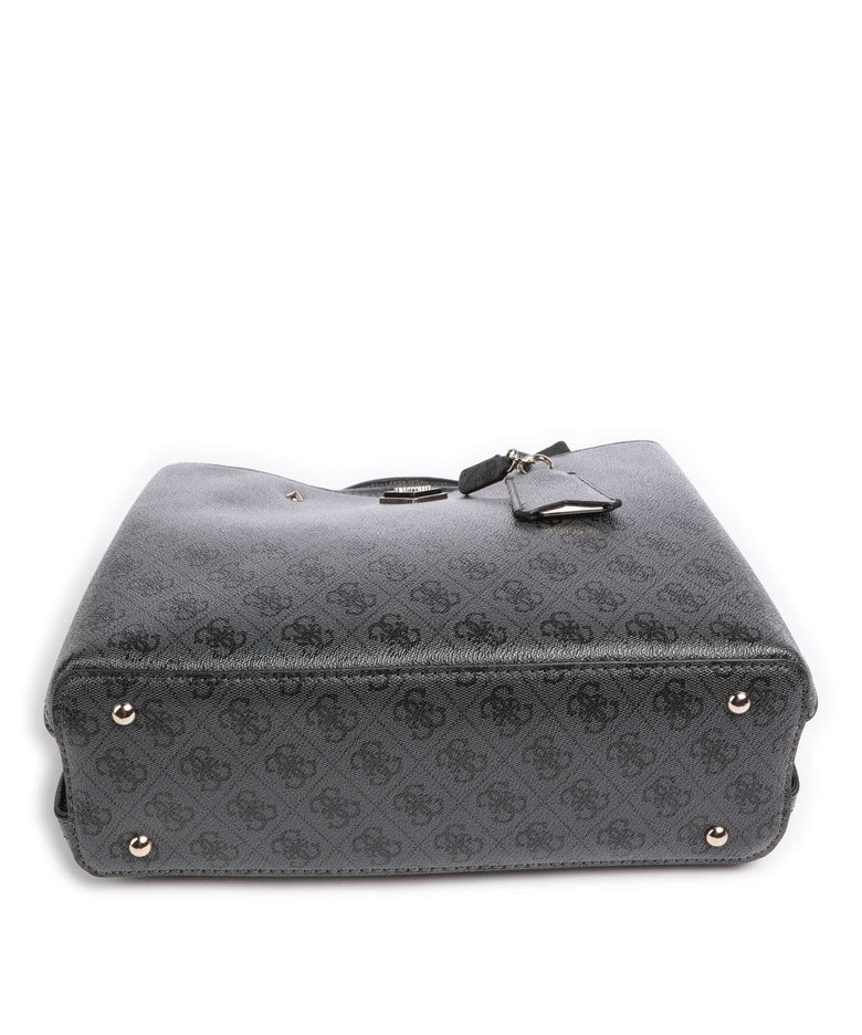 Guess Meridian Handbag coal logo
